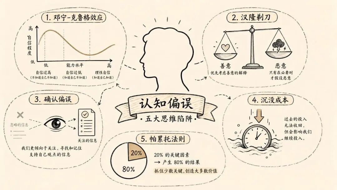 认知偏误五大陷阱