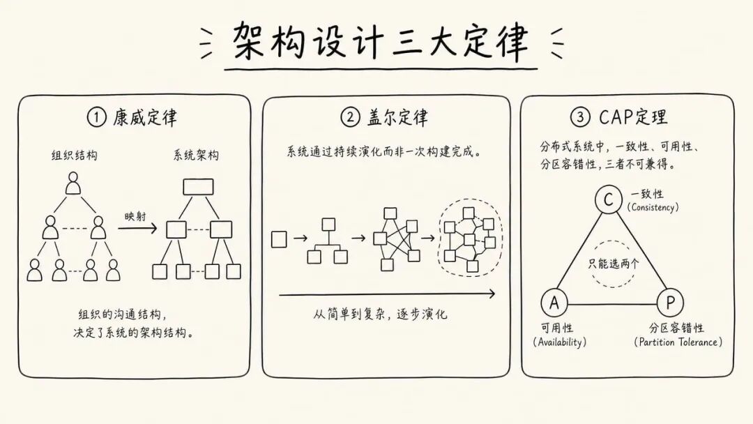 架构设计三大定律