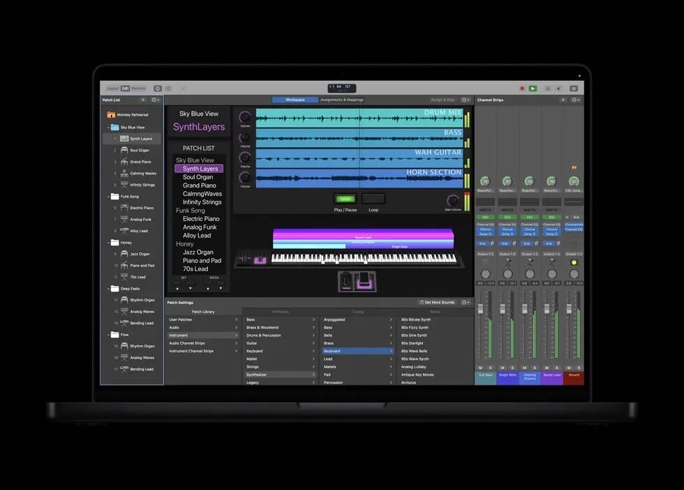 把 Mac 变成效果器，现场演出用的，小众但刚需