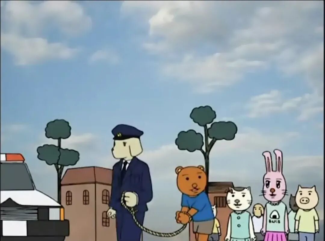 熊吉被警察抓表情包- 抖音