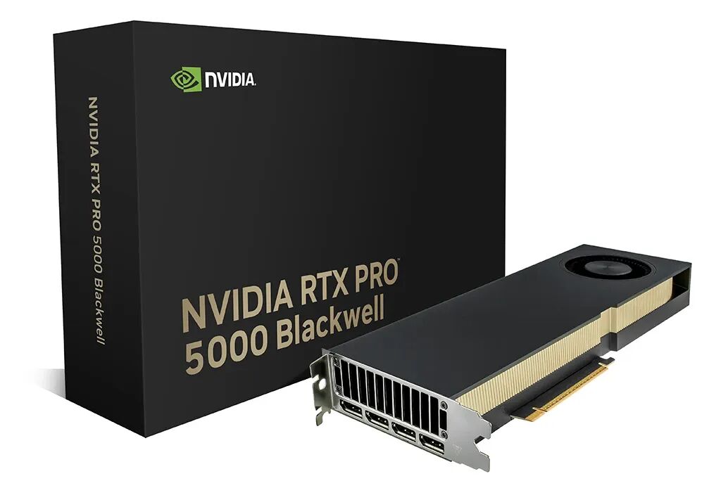 NVIDIA RTX PRO™ 5000 Blackwell | RTX PRO™ 5000 72GB Blackwell | NVIDIA 專業繪圖卡- Leadtek