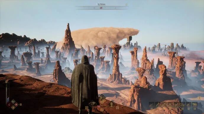 Dune Awakening vista