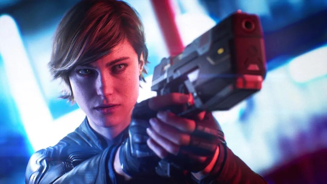 Joanna Dark in the Perfect Dark reboot.