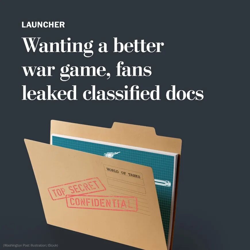 War Thunder fans leaked classified docs to get more realistic tanks - The Washington Post