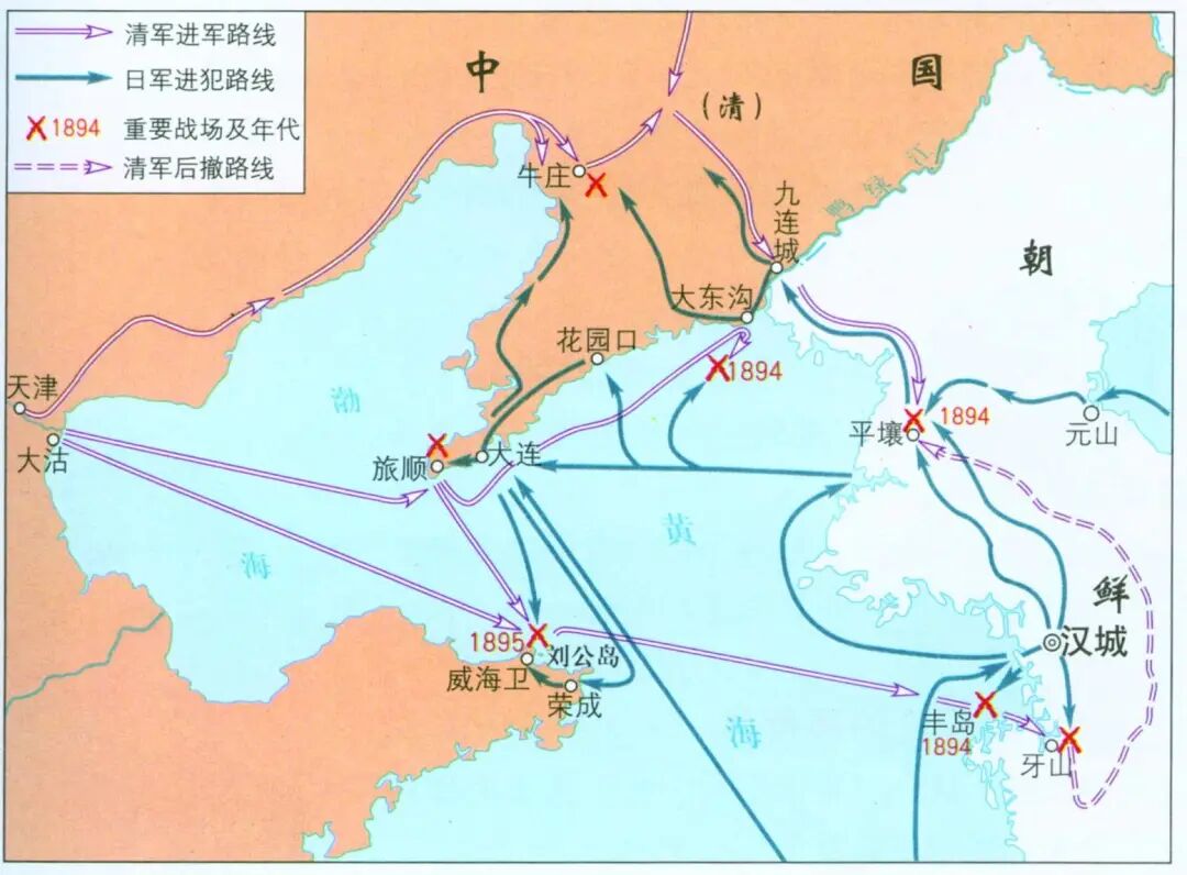 甲午中日战争的主要战役是？_百度知道