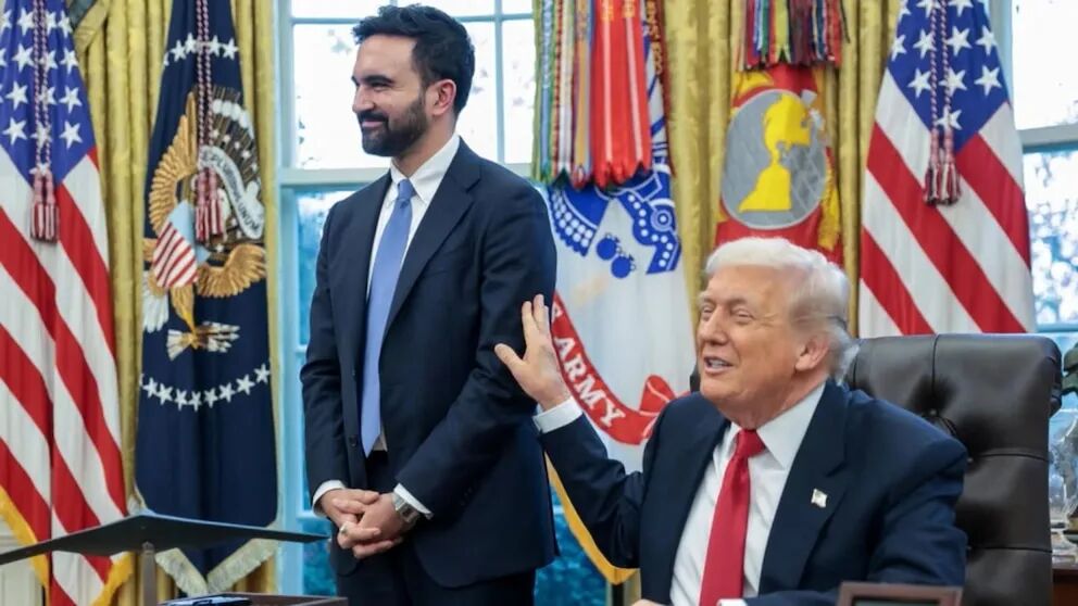 New York City Mayor-elect Zohran Mamdani meets with President Trump