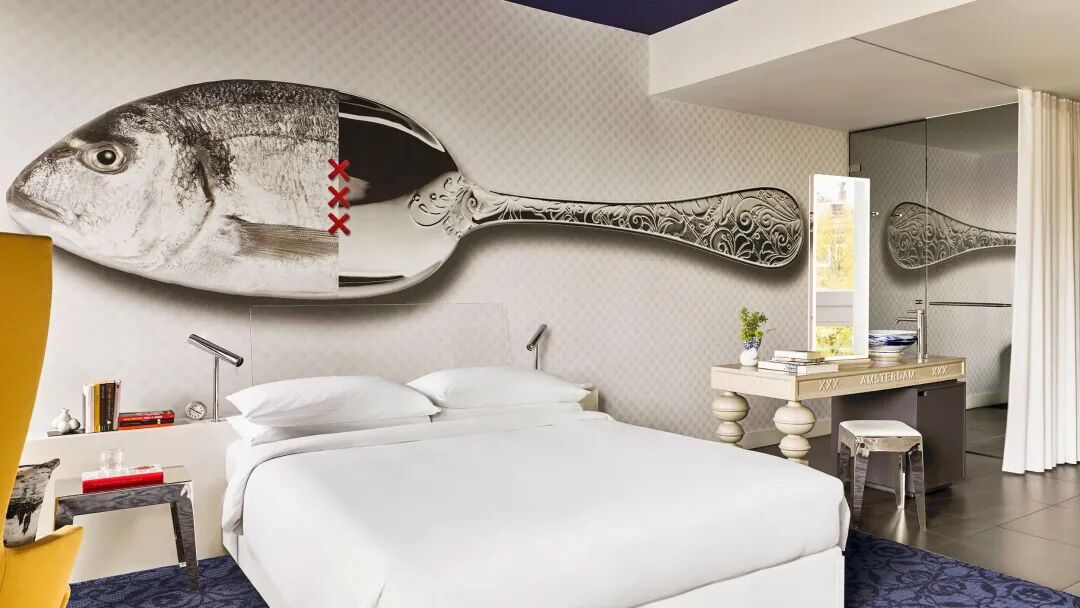 Andaz Amsterdam Prinsengracht Bedroom View