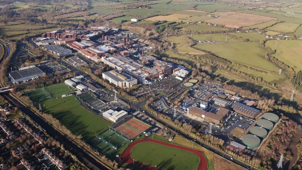 Intel's Leixlip campus near Dublin.