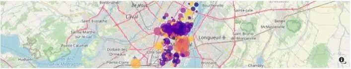 汽车共享数据集：go.Scattermapbox()