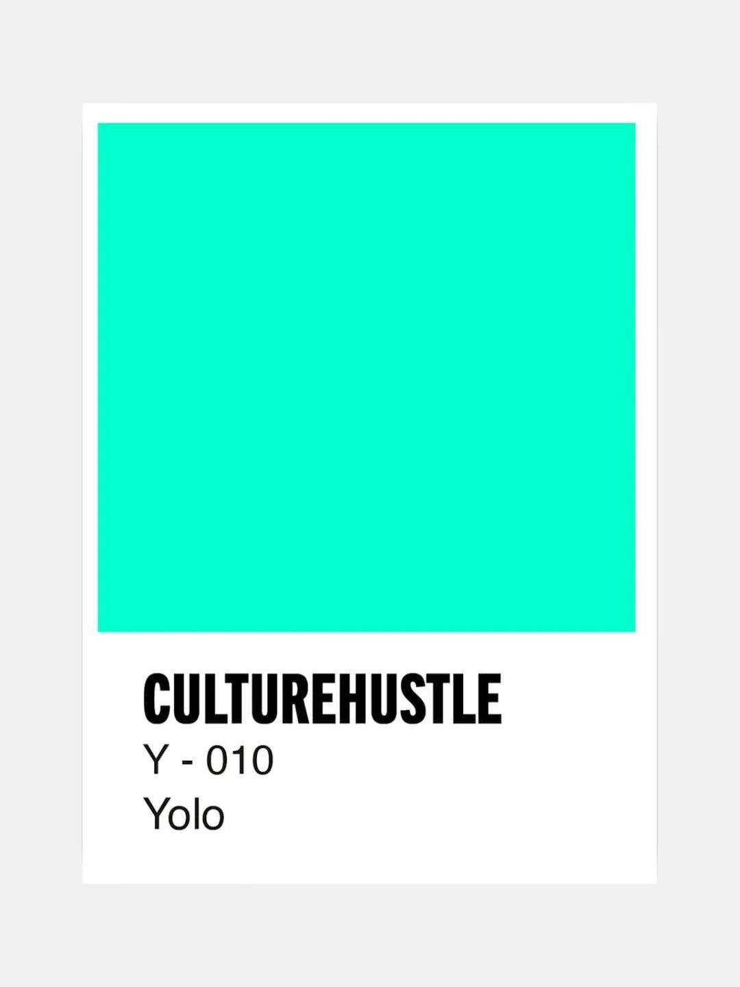 Culturehustle Y-010 paint swatch