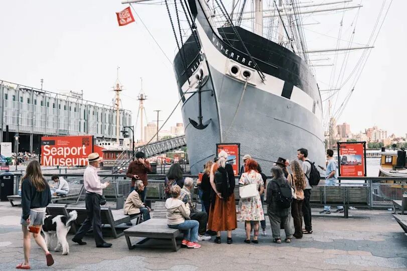 A tour group can learn tantalyzing tidbits — including that Norway rats arrived in NYC in the 1700s. Stephen Yang