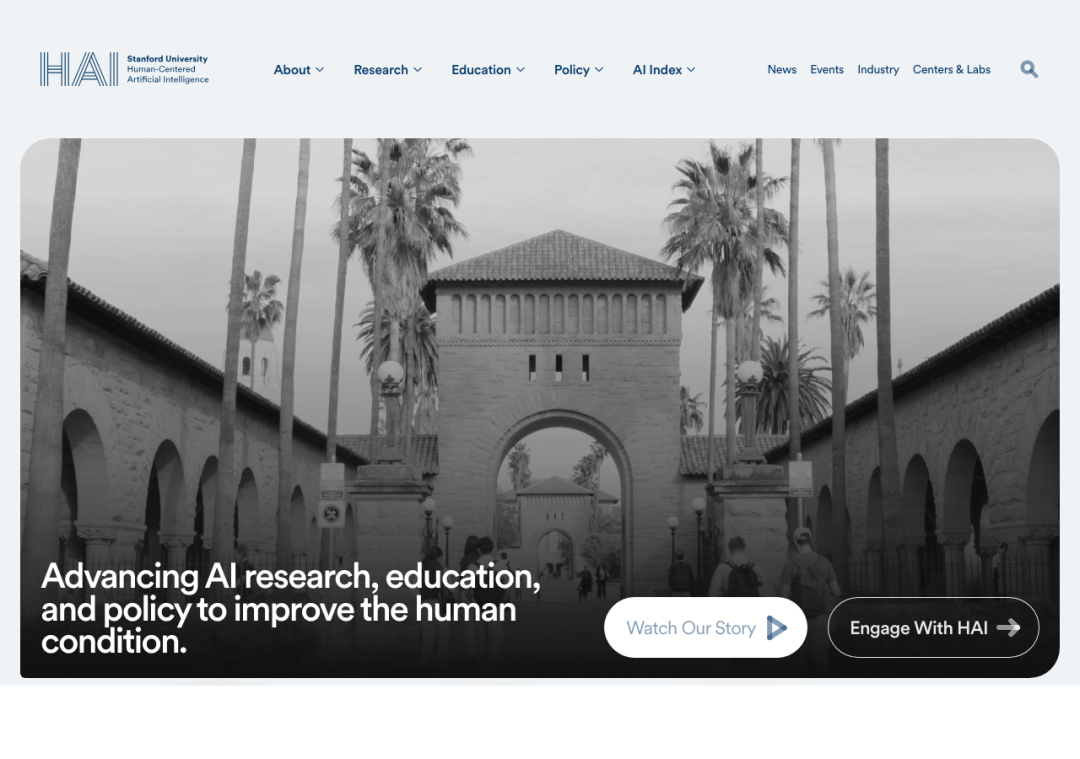 Stanford HAI 截图