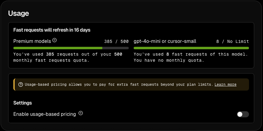 Cursor slow premium requests before hitting limit - Bug Reports - Cursor - Community Forum