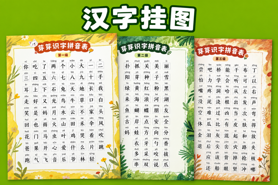 汉字挂图