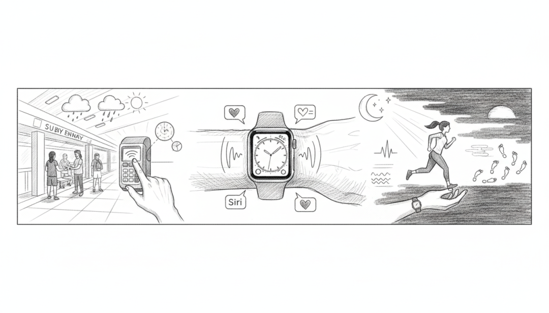 Apple Watch体验2.35:1超宽屏素描