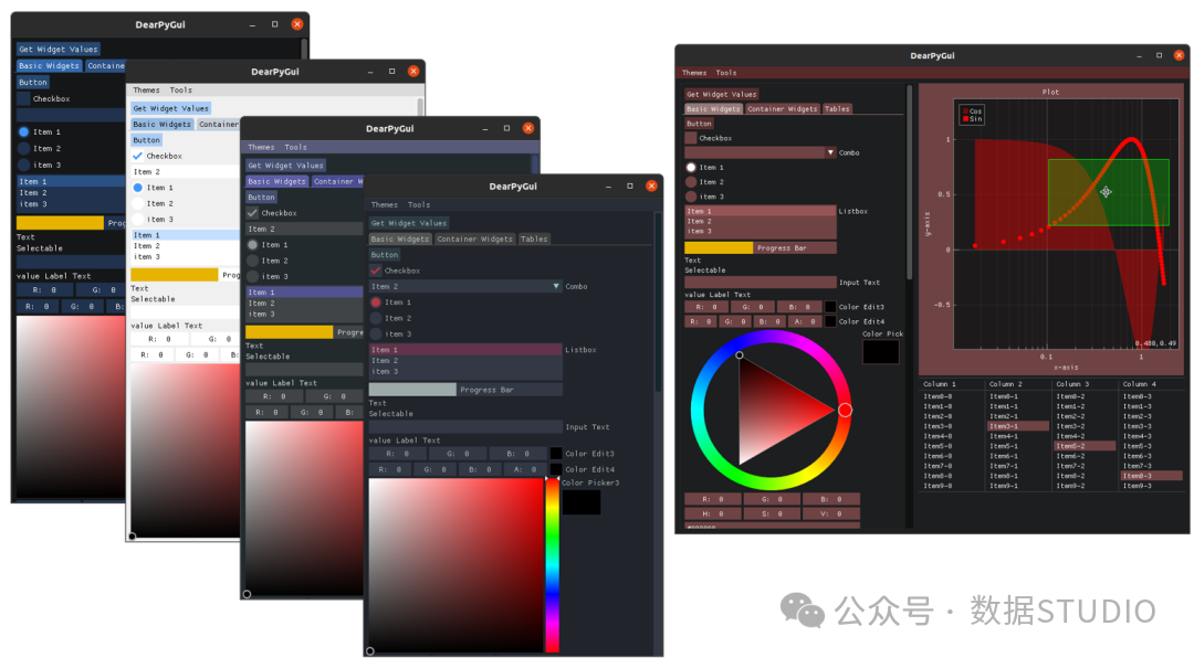 GitHub - hoffstadt/DearPyGui: Dear PyGui: A fast and powerful Graphical User Interface Toolkit for Python with minimal dependencies