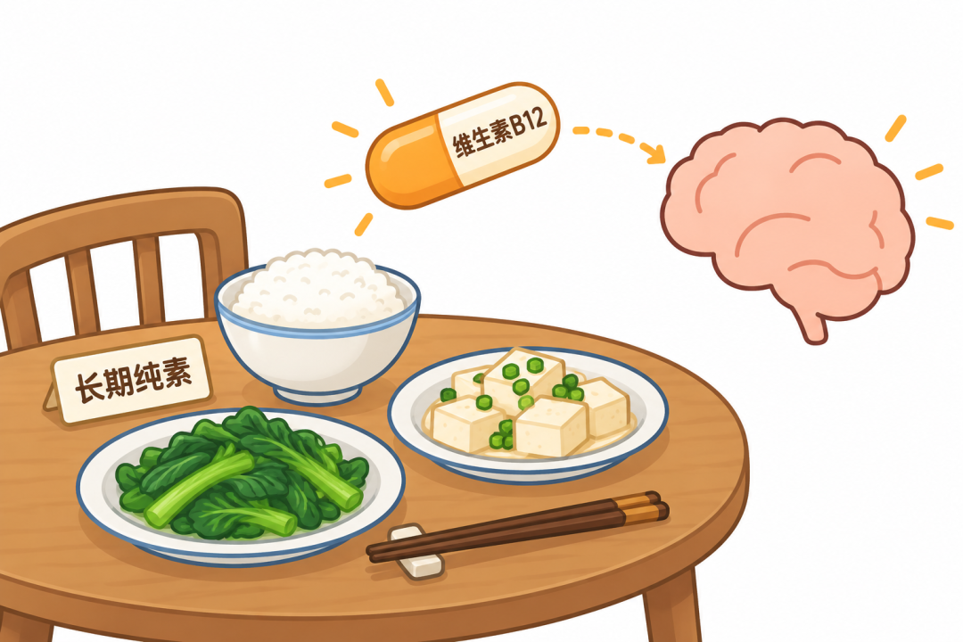 长期纯素与维生素B12