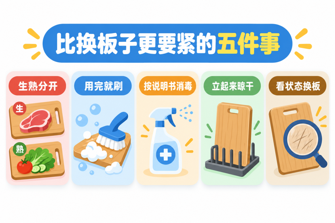 比换板子更要紧的五件事