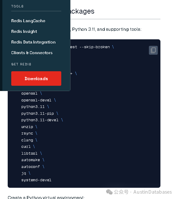 Redis install ptyhon