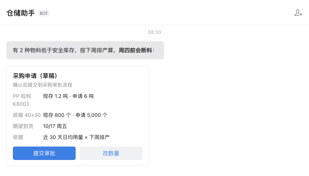确认之后才进审批