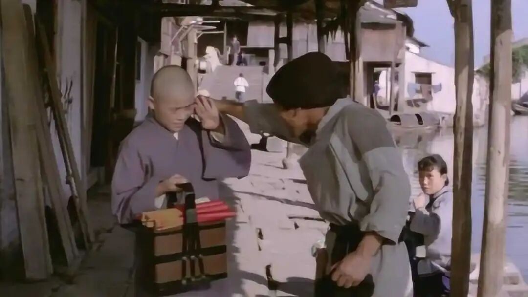 《阿Q正传》中阿Q调戏小尼姑一段，对原著神还原，看客们最亮！_高清1080P在线观看平台_腾讯视频