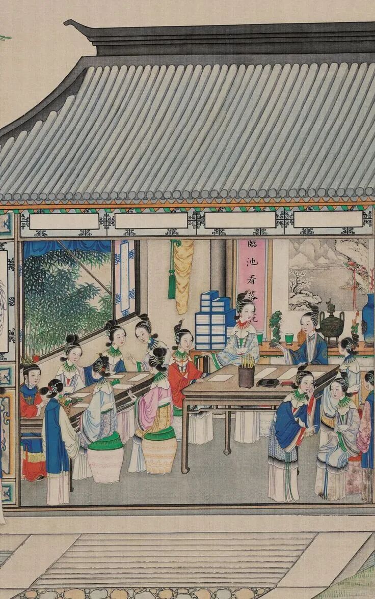 清代红楼梦插图欣赏｜轻松了解中国古典美学- 小红书