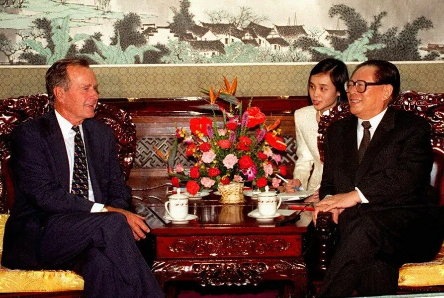 图说老布什的中国情缘感受真实的中国_频道_凤凰网