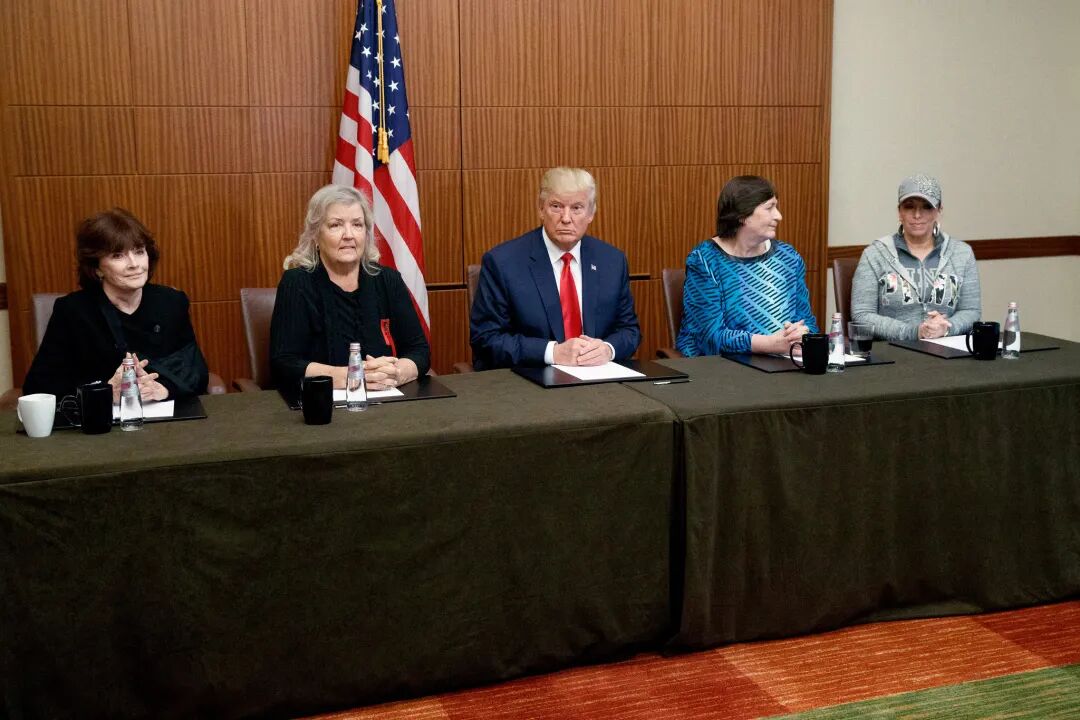 Donald Trump Featured Paula Jones and 2 Other Women Who Accused Bill Clinton of Sexual Assault - The New York Times