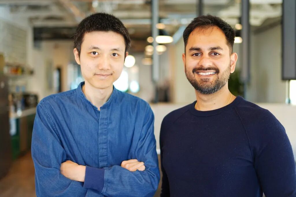 The two founders standing next to each other