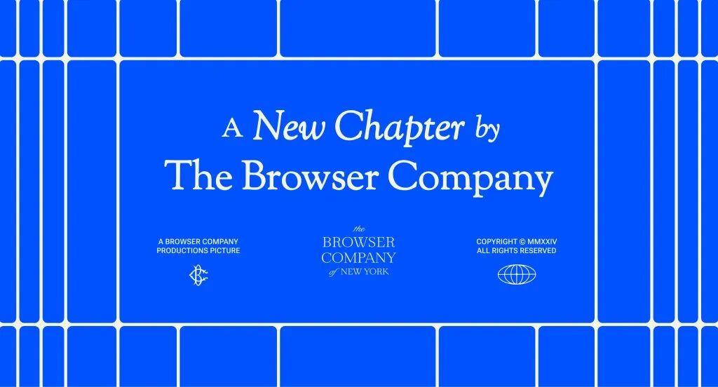 The Browser Company splash screen