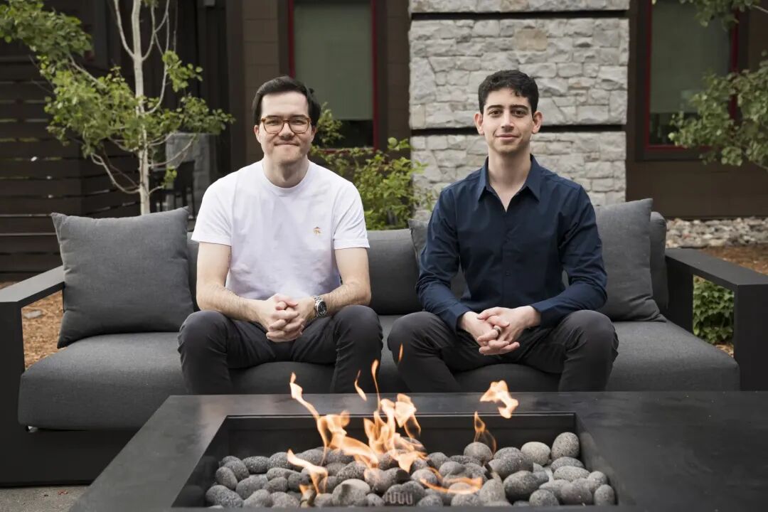 David AI co-founders Ben Wiley, left, and Tomer Cohen.