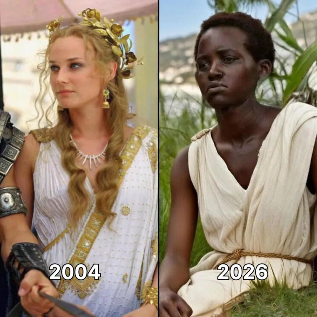 Lupita Nyong'o, Black Helen of Troy in Christopher Nolan's "The Odyssey", defended herself & Nolan against the backlash of the casting... “This is a mythological story... I'm very supportive of Chris' intention