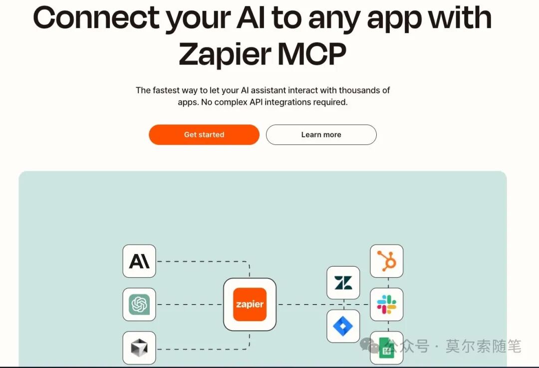 Zapier 推出MCP全流程方
