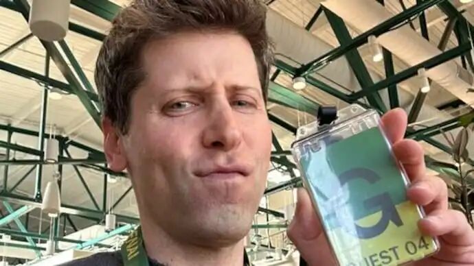 Sam Altman new picture OpenAI office reports of return sacked CEO ChatGPT - India Today