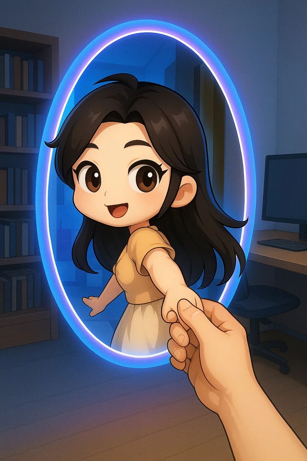角色穿越传送门