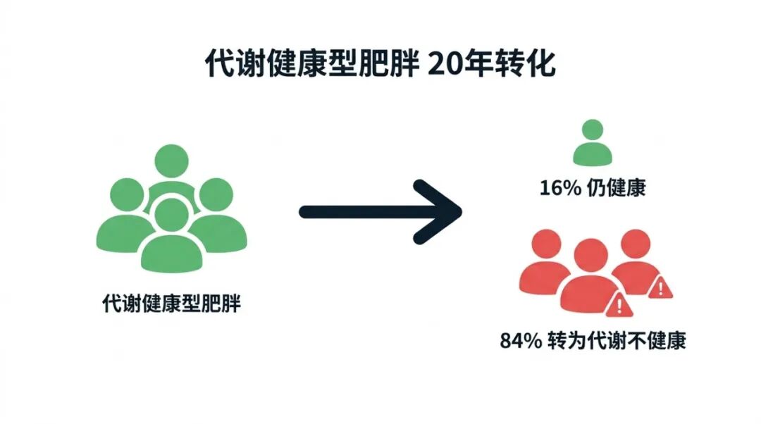 代谢健康型肥胖示意图