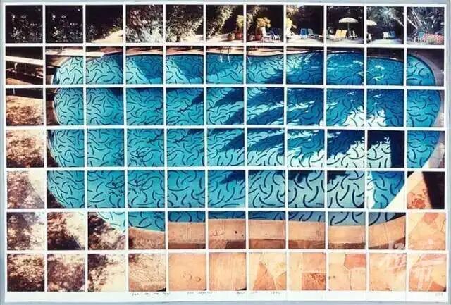 阳光下的泳池（sun on the pool），1982年