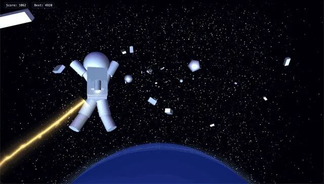 官方演示：Beam 用 p5.js 写的 3D 小游戏
