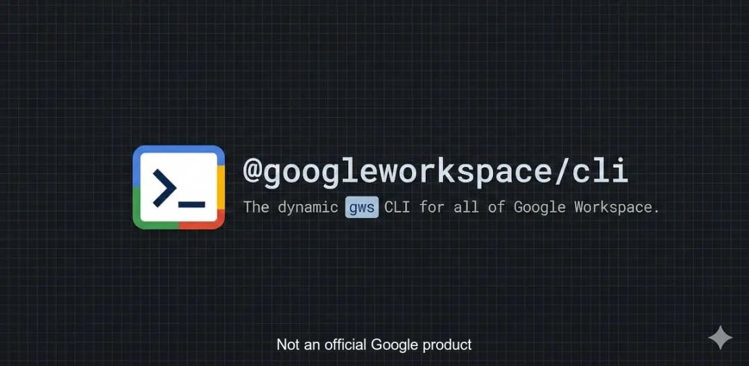 GitHub - googleworkspace/cli: Google Workspace CLI — one command-line tool for Drive, Gmail, Calendar, Sheets, Docs, Chat, Admin, and more. Dynamically built from Google Discovery Service. Includes AI agent skills. · GitHub