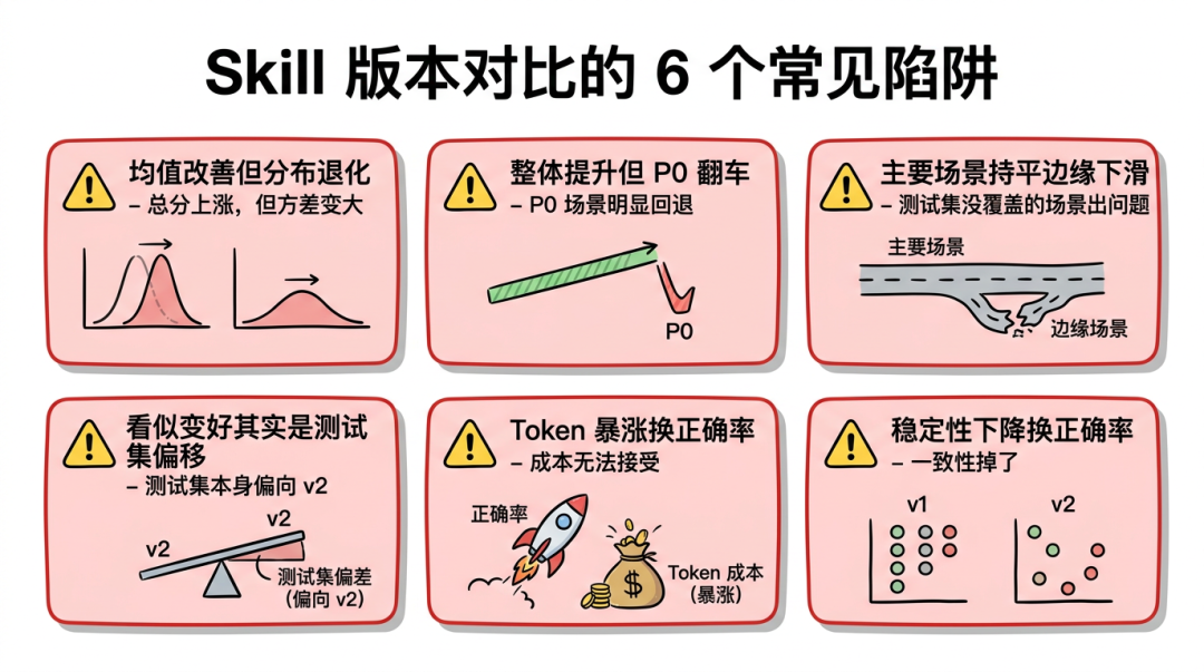 Skill 版本对比的常见陷阱