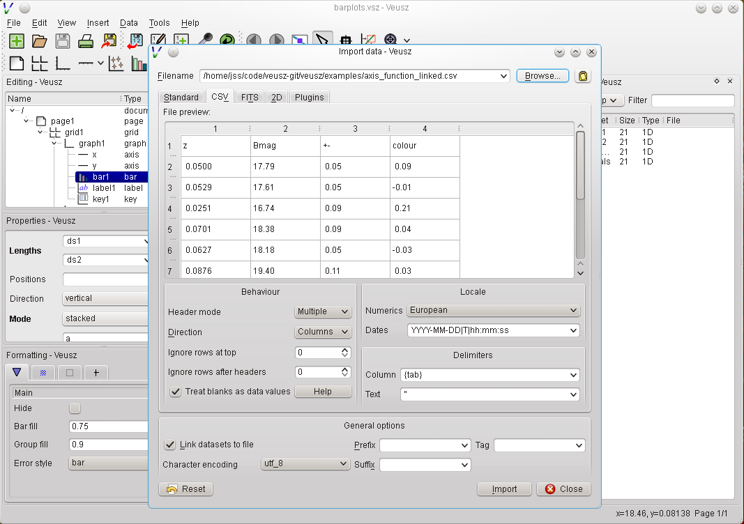 data import