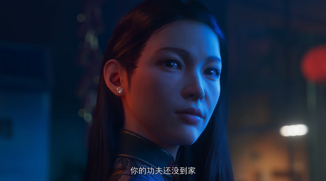 蓝色头发的小孩 描述已自动生成