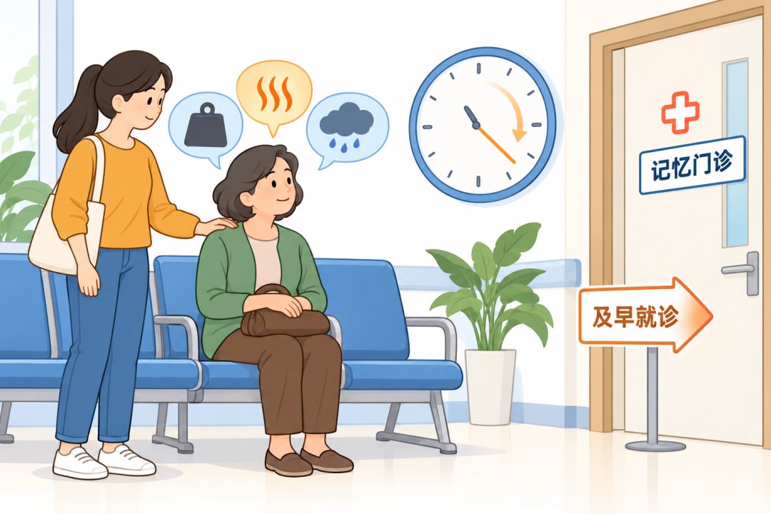 早发症状容易被当成情绪问题而拖延