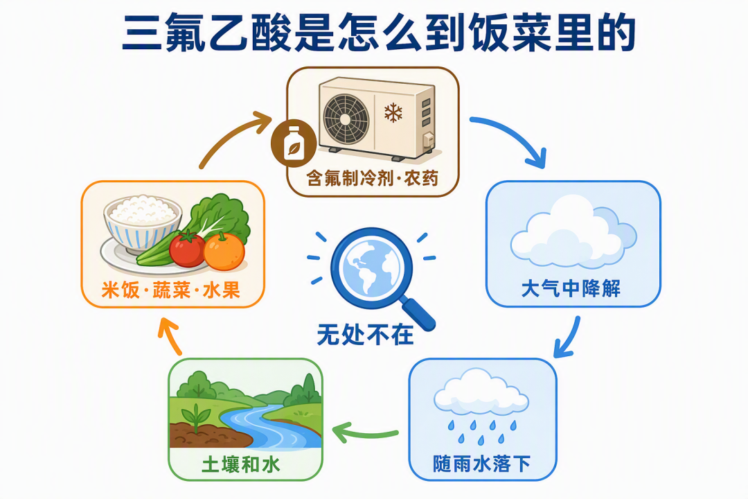 三氟乙酸是怎么到饭菜里的