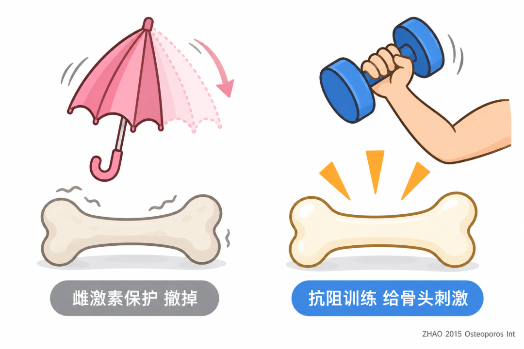 雌激素保护与抗阻训练