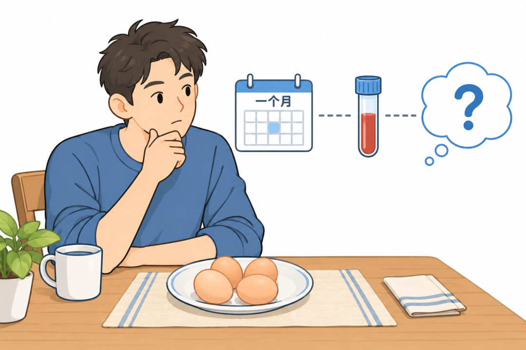 四个鸡蛋的个人实验