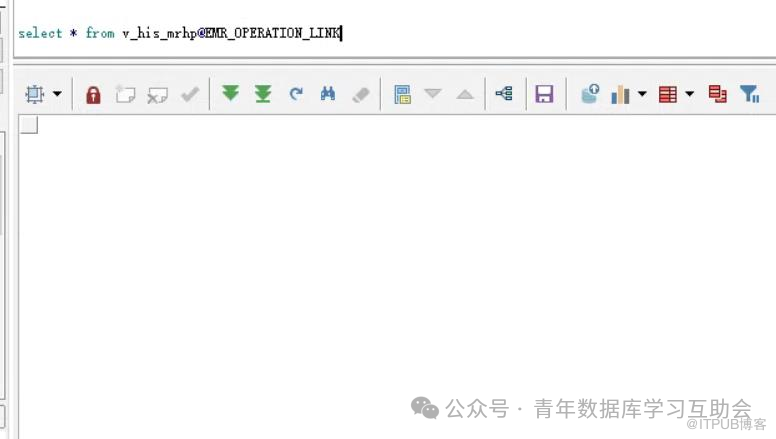 查询视图的SQL语句hang住
