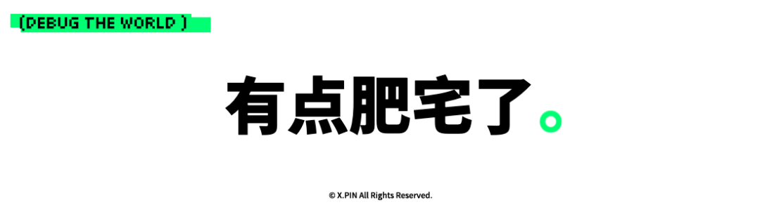 有点肥宅了。