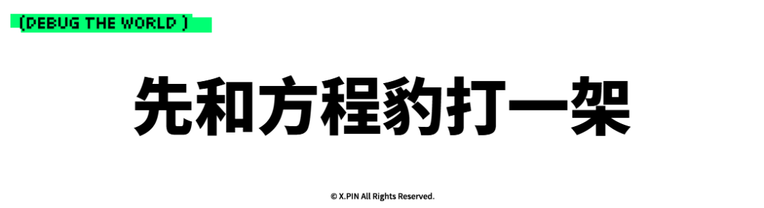 先和方程豹打一架