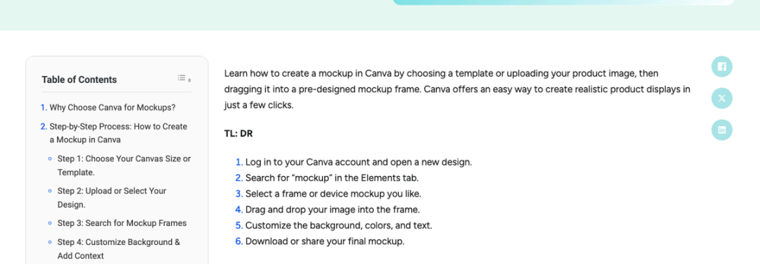 Bulk Mockup 的 Canva 样机教程页
